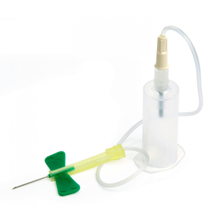 Bd Vacutainer 21g Safety Lok Blood Collection Set With Holder Barrier